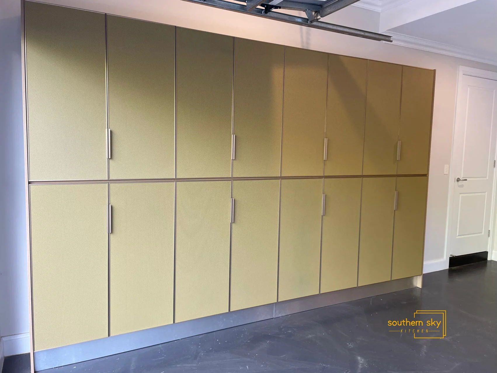 Sleek, modern cabinetry showcasing precision craftsmanship and elegant design, enhancing any interior with timeless sophistication.